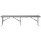 3. FOLDING CATERING BENCH 183X28X43CM GRAY