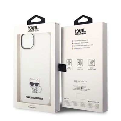 8. Karl Lagerfeld KLHCP14MCTTR iPhone 14 Plus 6.7 "hardcase clear / transparent Choupette Body