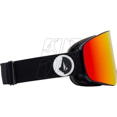 2. Volcom Odyssey Snowboard Goggles Sports Ski Red (VG0422300)