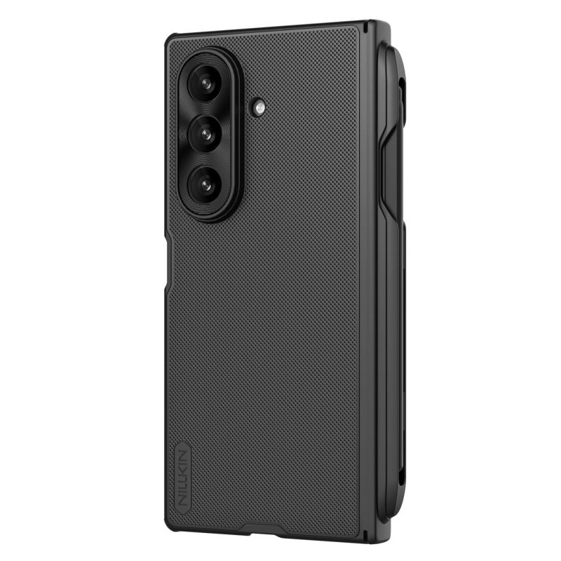 4. Nillkin Super Frosted Shield Fold Magnetic Case for Samsung Galaxy Z Fold 7, MagSafe Compatible, with S Pen Space - Black