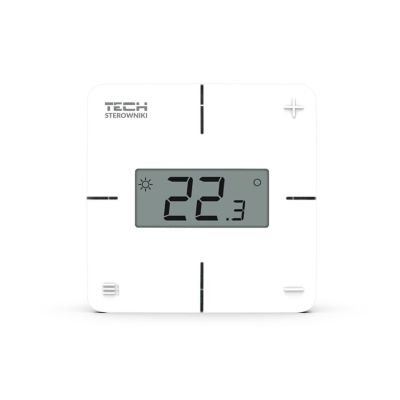 Wireless mechanical room thermostat white R-8X Tech Controllers