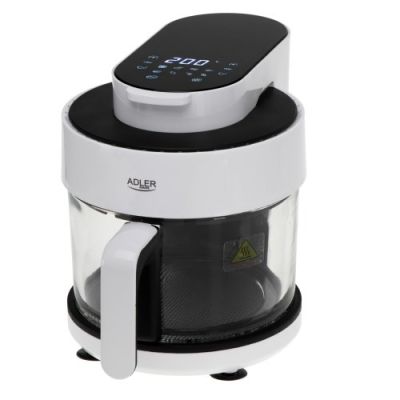 13. Adler 3L Air Fryer with Glass Bowl