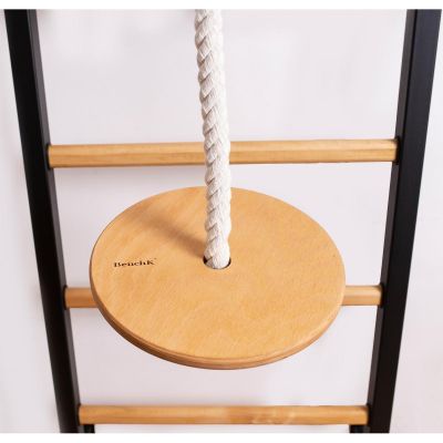 2. BENCHK GYMNASTICS WALL BARS WITH ADJUSTABLE BEECHWOOD PULL-UP BAR AND GYMNASTICS ACCESSORIES 711B A076
