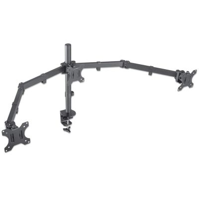 2. Manhattan 461658 Monitor Holder/Stand 68.6 cm (27") Desk Black