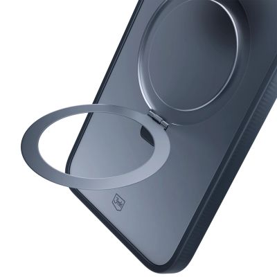5. 3mk Smoke Case Mag&Stand for iPhone Air - Black