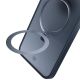 5. 3mk Smoke Case Mag&Stand for iPhone Air - Black