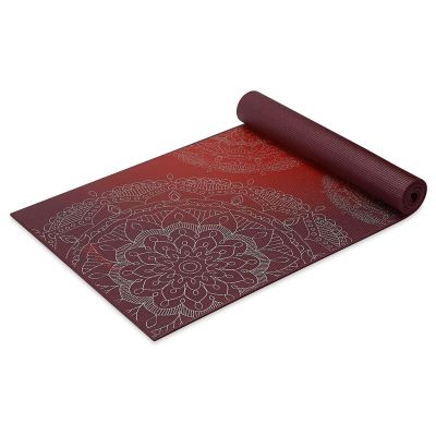 12. GAIAM Metallic Sun yoga mat 6mm 63417