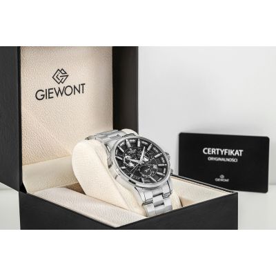 7. Giewont Chronograph Sapphire Silver Men's Watch GW4580-B2