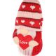 9. Gnome with a Love Heart 19cm Valentine's Day Decoration