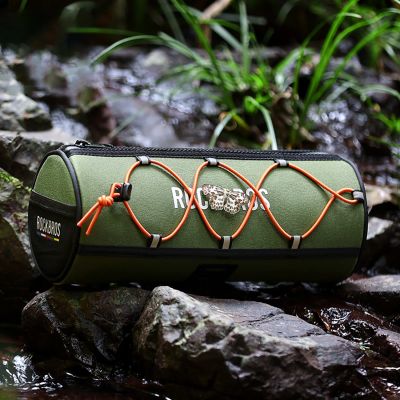 6. Rockbros TL002 ROAD TO SKY 1.5L Handlebar Bag Waterproof - Green