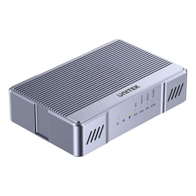 3. Unitek enclosure 2x M.2 20 Gb/s RAID0, RAID1 + cloning