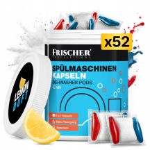Capsules for dishwasher tablets 3in1 Frischer 52 pcs.