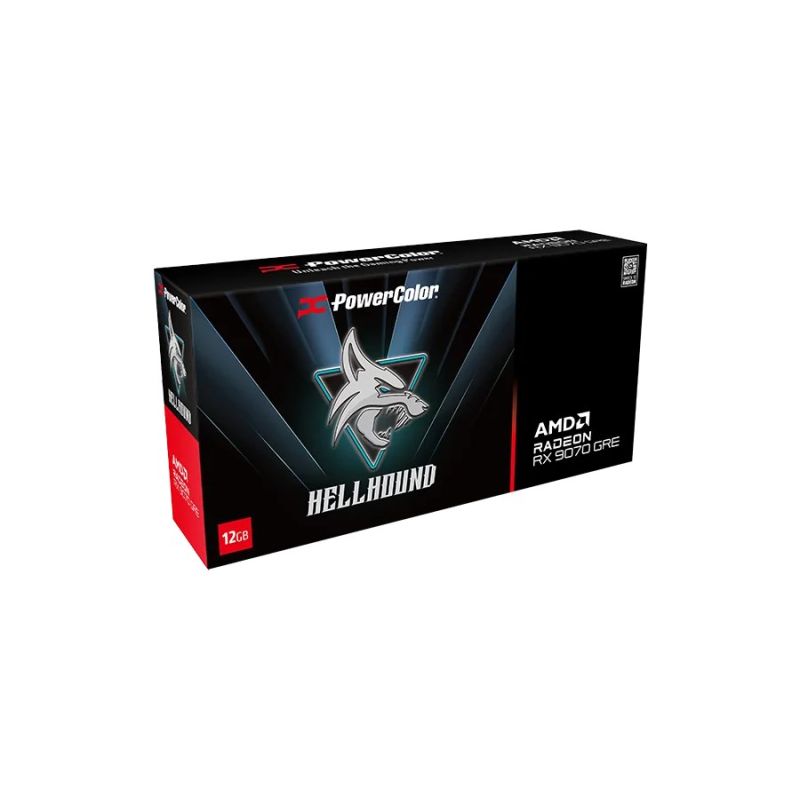 8. PowerColor RX9070GRE Hellhound graphics card