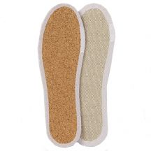 Coccine Eco linen on cork shoe inserts