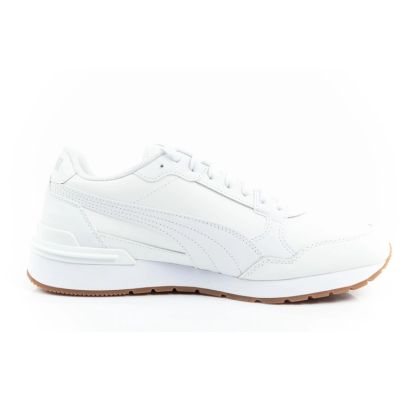 4. Puma ST Runner v4 sports shoes sneakers men's white leather fashionable