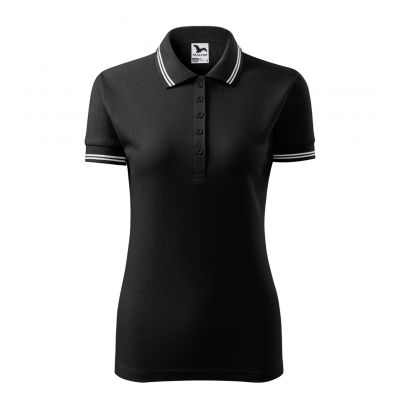 3. Adler Urban W MLI-22001 black polo shirt