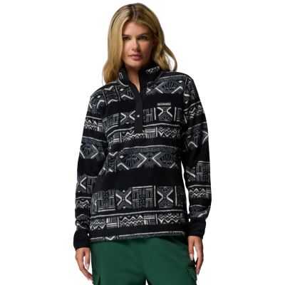 Columbia Benton Spring Printed 1/2 Snap 2085611012 Black L