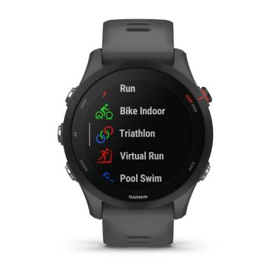 13. Garmin Forerunner 255 Slate Gray watch