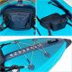 7. 2-PERSON KAYAK 465x74x42CM LAMINATED PVC BLUE ENERO