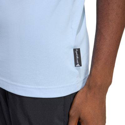 5. Men's adidas Novelty Mint T-shirt light blue JZ5038