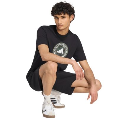 6. Men's adidas Camo Circle Graphic T-shirt black KC7165