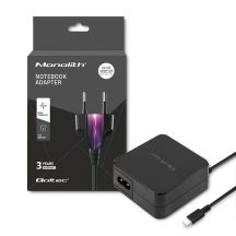 QOLTEC 65 W POWER SUPPLY | 5–20.3 V | 2–3.25 A | USB TYPE C | PD