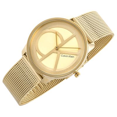 3. CALVIN KLEIN Iconic Mesh Women's Watch 25200034 + BOX