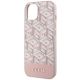 6. Guess GUHMP14MHGCFSEP iPhone 14 Plus 6.7" pink/pink hard case GCube Stripes MagSafe