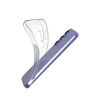 3. Ultra Clear silicone case for S23 FE, transparent