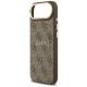 6. Guess 4G PU Classic Logo MagSafe Case for iPhone 17 Air - Brown
