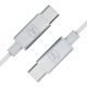 11. USB-C 3mk Wired Headphones - white