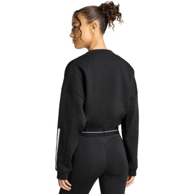 9. Women's adidas Hyperglam sweatshirt black KB3677