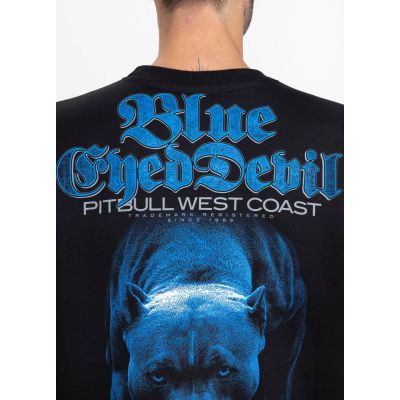 3. Pit Bull West Coast Crewneck BED 21 Men's Black Sweatshirt - 111020900