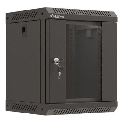 Lanberg WF11-3306-10B 6U Rack Wall Mount Cabinet Black