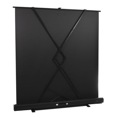 18. MACLEAN PORTABLE PROJECTION SCREEN, COMPACT, FLOOR, 16:9 MC-210