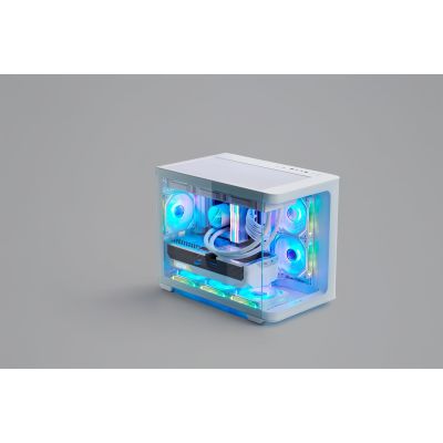 14. FSP Geh Mini S380-WA Micro-ATX/Mini-ITX case oN White retail