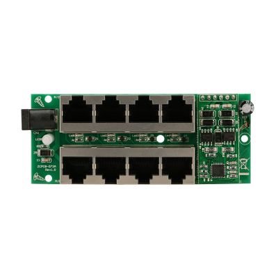 6. Extralink Gigabit PoE Injector 4 Port Active, 4 Gigabit 802.3at/af ports, Mode A