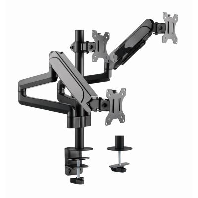 5. GEMBIRD ADJUSTABLE DESK ARM/MOUNT FOR 3 MONITORS 17-27, VESA 100X100MM, UP TO 7 KG