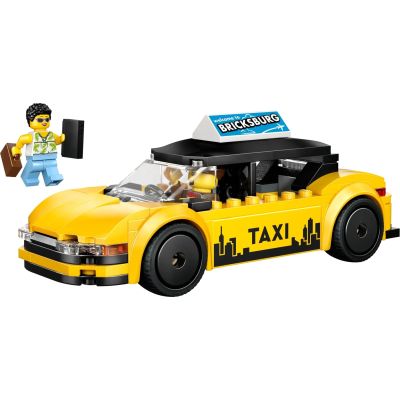 3. LEGO City 60487 Yellow Taxi