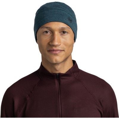 3. BUFF MERINO MIDWEIGHT BEANIE MELANGE TOURMALINE