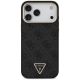 3. Guess 4G Triangle Logo MagSafe Case for iPhone 18 Pro Max / 17 Pro Max, black – gold