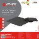18. PUZZLE MAT FOR FITNESS EQUIPMENT 8 PCS 30x30x0.9 CM BLACK PURE 2 IMPROVE