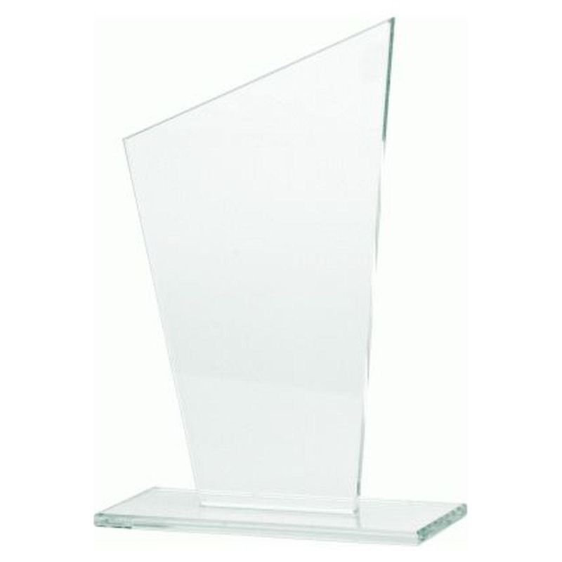 Glass trophy