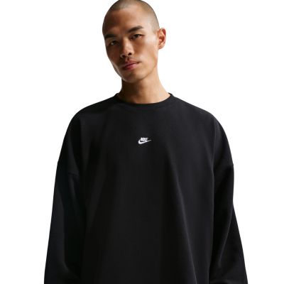 3. Nike Club FT OS Crew Men's Sweatshirt Black IF0747 010