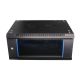 Extralink 4U 600x450 Black Wall-Mounted Rack Cabinet