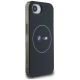 4. BMW IML Metal White Circle MagSafe iPhone 16e Case - Black