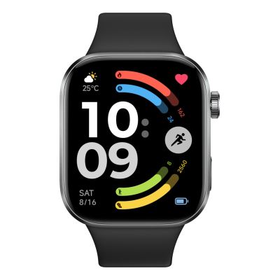 3. Xiaomi REDMI Watch 6 | Smartwatch | GPS (satellite) | AMOLED | 2.07" | Waterproof | Obsidian Black
