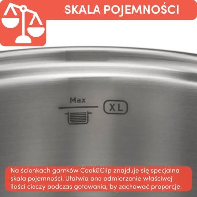 9. TEFAL Cook & Clip pot set 10 pieces G723SA74