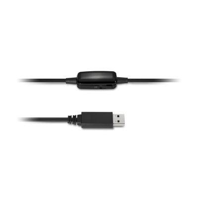 9. Kensington K33065WW Headphones/Headset Wired Headband Office/Call Center USB Type-A Black