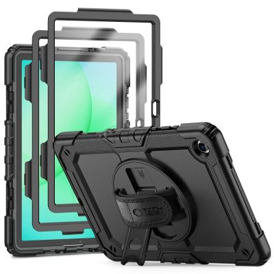 10. Tech-Protect Solid Case for Samsung Galaxy Tab A9+ / A11+ Plus 11.0 X210 / X215 / X216 / X230 / X235 / X236 - Black